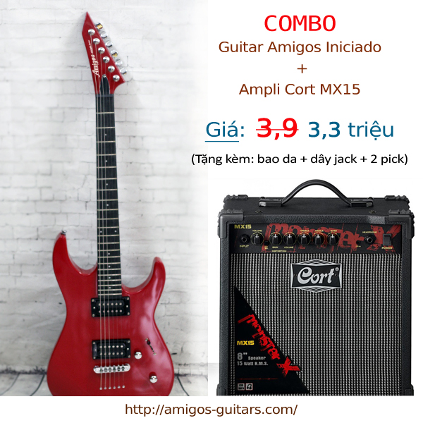 Combo guitar và ampli giá rẻ dành cho các bạn mới tập guitar điện